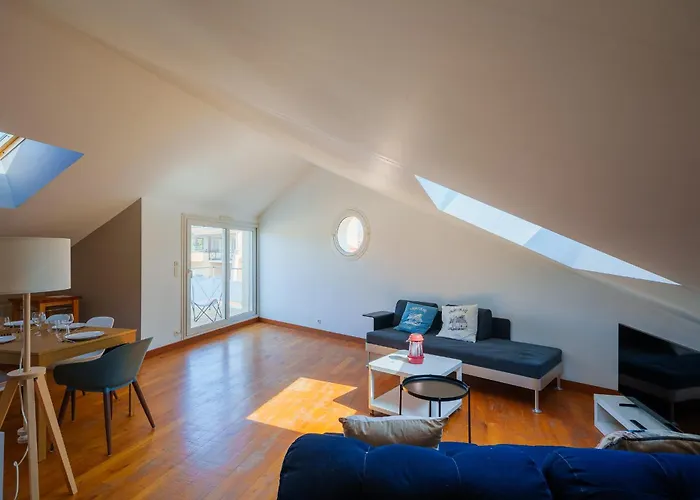 בית נופש Les Flots - Wi-fi, Tv, Garages,